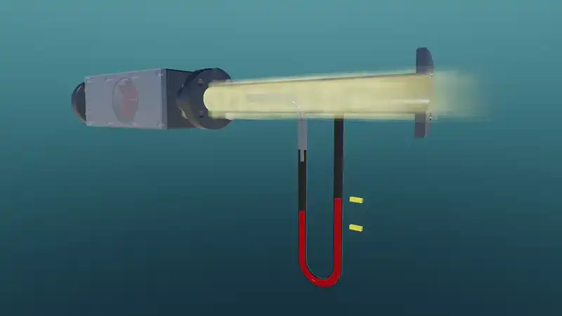 Measuring the flow rate of gases